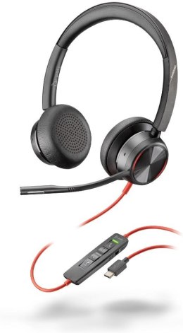 POLY Słuchawki Blackwire 8225 Stereo USB-C/A 8X223AA