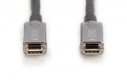 Digitus Kabel połączeniowy hybrydowy AOC USB 3.1 Typ C/USB Typ C 4K 60Hz 15m