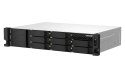 Qnap TS-864eU-RP-8G, 2U, 8 x 2.5"/3.5" SATA, Intel Celeron N5095 4C/4T, 8 GB DDR4 onboard not expandable, 2 x 2.5GbE, Redundant 