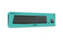 Zestaw klawiatura + mysz membranowa Logitech MK235 920-007931 (USB 3.0; kolor szary; optyczna)