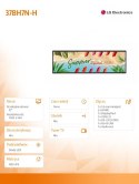 LG Electronics Monitor wielkoformatowy 37BH7N-H Stretch 700cd/m2 32:9 wide