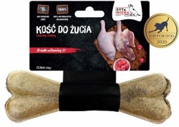 Syta Micha Kość do żucia z kaczką i malinami - przysmak dla psa - 13,5cm