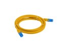 LANBERG PATCHCORD S/FTP KAT.6A 3M POMARAŃCZOWY LSZH CCA (FLUKE PASSED) PCF6A-10CC-0300-O