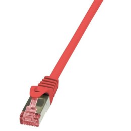 Patchcord LogiLink CQ2044S CAT.6 S/FTP 1,50m, czerwony