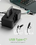 IcyBox Stacja dokująca IB-2924MSCL-C31 Docking & CloneStation 1x 2,5"/3,5" do 1x M.2 NVMe & M.2 NVMe do M.2 NVMe