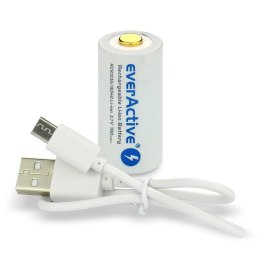 EverActive Akumulator 16340 3,7V Li-ion 700 mAh micro USB