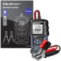 Qoltec Cyfrowy tester akumulatora z wyświetlaczem LCD | 12V | 24V | 3Ah-250Ah