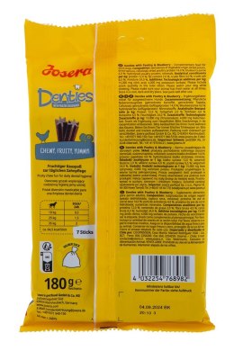 JOSERA Denties Drób z jagodami - przysmak dla psa - 180 g