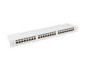 Lanberg Patchpanel 24 port 1U KAT6A EK. PPSA-1024-S Szary