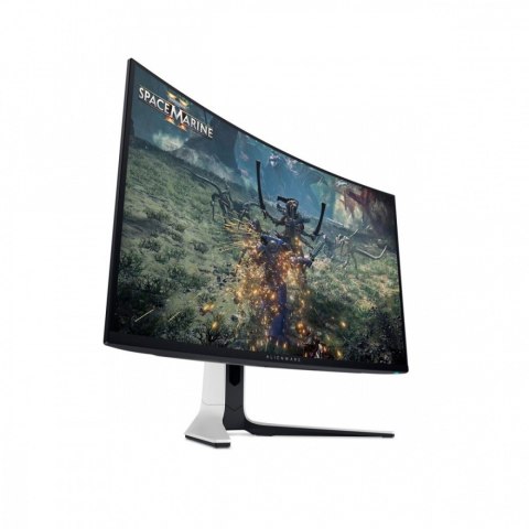 Dell Monitor AW3225QF 31.6 cala Curved NVIDIA G-Sync Compatible 240Hz OLED 4K (3840x2160)/16:9/2xHDMI/5xUSB 3.2/3Y AES&PPE