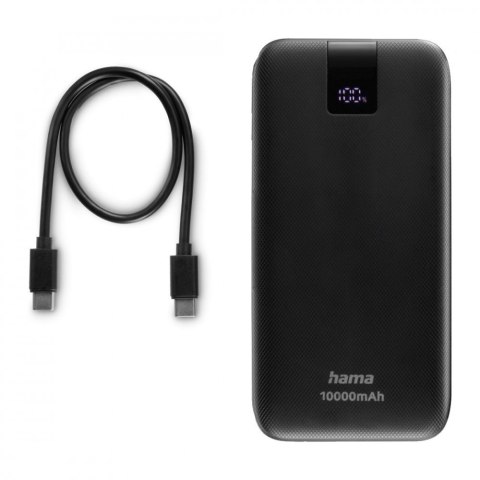 Hama Power pack PD 10000 mAh Antracyt