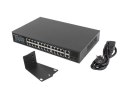 Lanberg Przełącznik 24X 100MB POE+ /2x COMBO 250W RSFE-24P-2C-250