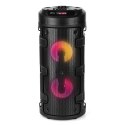 Media-Tech Głośnik PARTYBOX KEG BT MT3165 V2.0 Karaoke/Bluetooth 5.0+EDR/FM/MP3/MicroSD/USB/Equalizer/AUX/Jack 6.3/Pilot/Pasek/USB-C/LED/RM