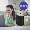 Qoltec Adapter bezprzewodowy Ultra szybki mini WiFi Standard AC | BT 4.0USB | 600Mbps