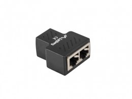 Lanberg Adapter złączka sieciowa RJ-45 2xRJ45 Ekranowany