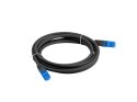 Lanberg Patchcord kat.6a S/FTP CCA 0.5m Czarny