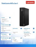 Lenovo Komputer ThinkCentre M75s G5 SFF 12TA0004PB W11Pro 8500G/16GB/512GB/AMD Radeon/DVD/3YRS OS