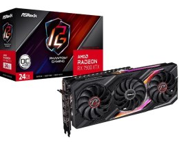 ASRock Karta graficzna Radeon RX 7900 XTX PHANTOM GAMING 24GB OC GDDR6 384bit