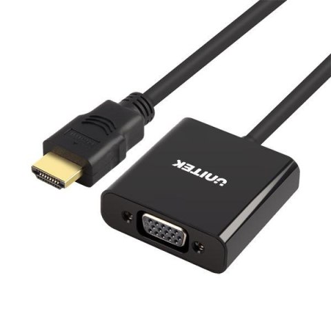 UNITEK ADAPTER HDMI TO VGA + AUDIO