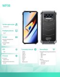 OUKITEL Smartfon WP38 12/256GB 10600 mAh DualSIM czarny