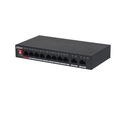 SWITCH POE PFS3010-8ET-96-V2 8-PORTOWY DAHUA