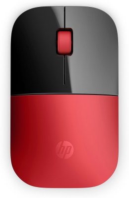 Mysz HP Z3700 Wireless Mouse Red bezprzewodowa czarno-czerwona V0L82AA