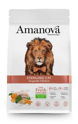 Amanova Sterilised Cat Chicken 1,5kg