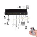 LogiLink Switch 4x2 HDMI, 4K 60Hz, z pilotem