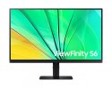 Samsung Monitor 27 cale ViewFinity S60D IPS 2560x1440 WQHD 16:9 1xHDMI 1xDP 3xUSB 3.0 5ms PinP/PbyP 100Hz HAS+PIV płaski 3YOn-Site