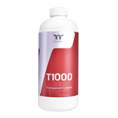 Thermaltake Płyn do zestawów wodnych - T1000 1L Coolant Transparent - Red