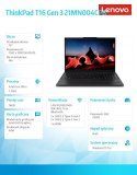 Lenovo Notebook ThinkPad T16 G3 21MN004CPB W11Pro Ultra 7 155U/16GB/512GB/INT/16.0 WUXGA/Black/3YRS Premier Support + CO2 Offset