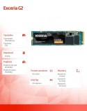 Kioxia Dysk SSD Exceria G2 500GB NVMe