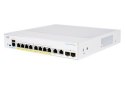 Cisco CBS350-8FP-2G-EU łącza sieciowe Zarządzany L2/L3 Gigabit Ethernet (10/100/1000) Srebrny