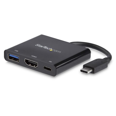 StarTech.com CDP2HDUACP stacja dokująca Przewodowa USB 3.2 Gen 1 (3.1 Gen 1) Type-C Czarny