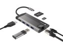 NATEC MULTIPORT FOWLER PLUS USB-C, HDMI 4K, RJ45