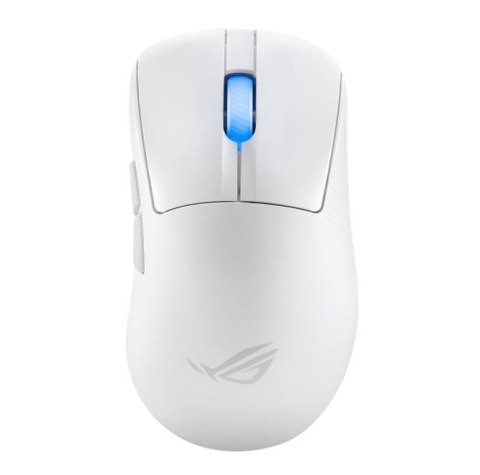 Asus Mysz bezprzewodowa ROG Keris II ACE 42000/WL/BT/RF/USB/White