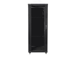 Lanberg Szafa stojąca Rack 19 32U 600x600mm czarna