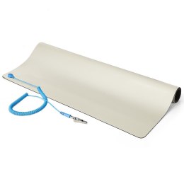 StarTech.com LG-ANTI-STATIC-MAT mata antystatyczna Beżowy Polichlorek winylu (PVC) 1 szt.