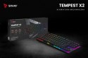 Savio Klawiatura mechaniczna RGB Tempest X2 Outemu Red