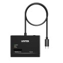 UNITEK MOSTEK NA DYSKI SATA M.2 NVME USB-C