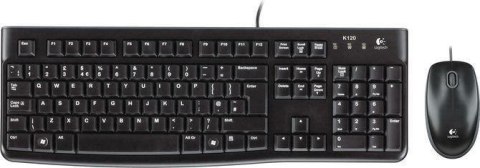 Zestaw klawiatura i mysz Logtech MK120 N US USB czarny