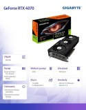 Gigabyte Karta graficzna GeForce RTX 4070 WINDFORCE 2X OC V2 12GB GDDR6 192bit