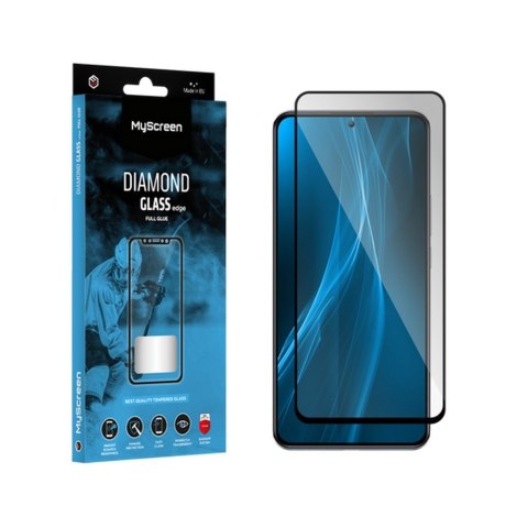 MyScreenProtector Szkło hartowane Diamond Glass Lite Full Glue iPhone 16 6,1"