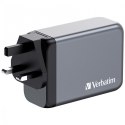 Verbatim Ładowarka GNC-240 32205 GaN 240W, PD 3.1, QC 3.0 3x USB-C, 1x USB-A, UE / UK