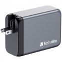 Verbatim Ładowarka GNC-240 32205 GaN 240W, PD 3.1, QC 3.0 3x USB-C, 1x USB-A, UE / UK