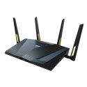 ASUS RT-AX88U Pro router bezprzewodowy Multi-Gigabit Ethernet Dual-band (2.4 GHz/5 GHz) Czarny