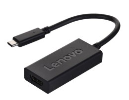 Lenovo USB-C to HDMI 2.0b zewnętrzna karta graficzna usb Czarny