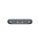 Belkin PowerBank 10 000mAh USB A i C 15W space gray