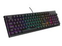 GENESIS Thor 303 klawiatura Gaming USB QWERTZ Niemiecki Czarny