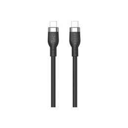 HYPER HJ4002BKGL kabel USB USB 2.0 2 m USB C Czarny